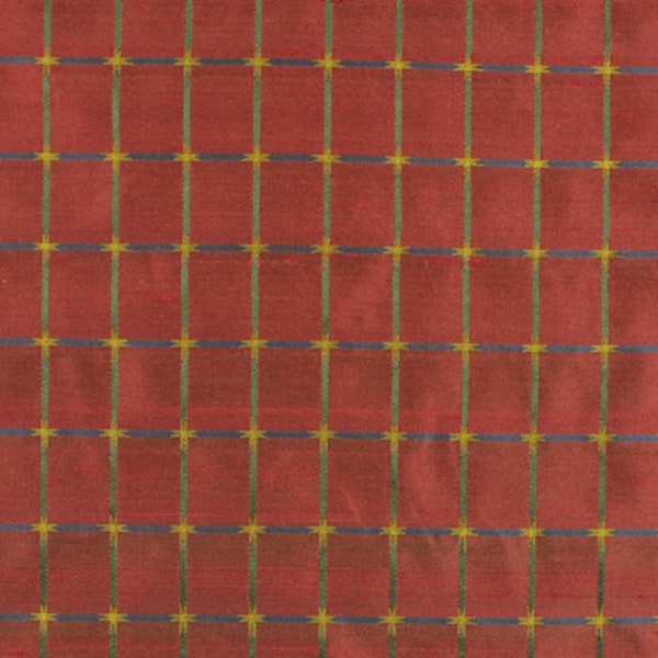 2 colors - Lee Jofa Tivoli 100% Silk Upholstery Drapery Fabric - Red or Green