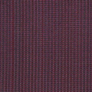 Puede incluir: Primer plano de una tela de color morado oscuro con un sutil patrón rojo y blanco. La tela tiene un aspecto texturizado y tejido.