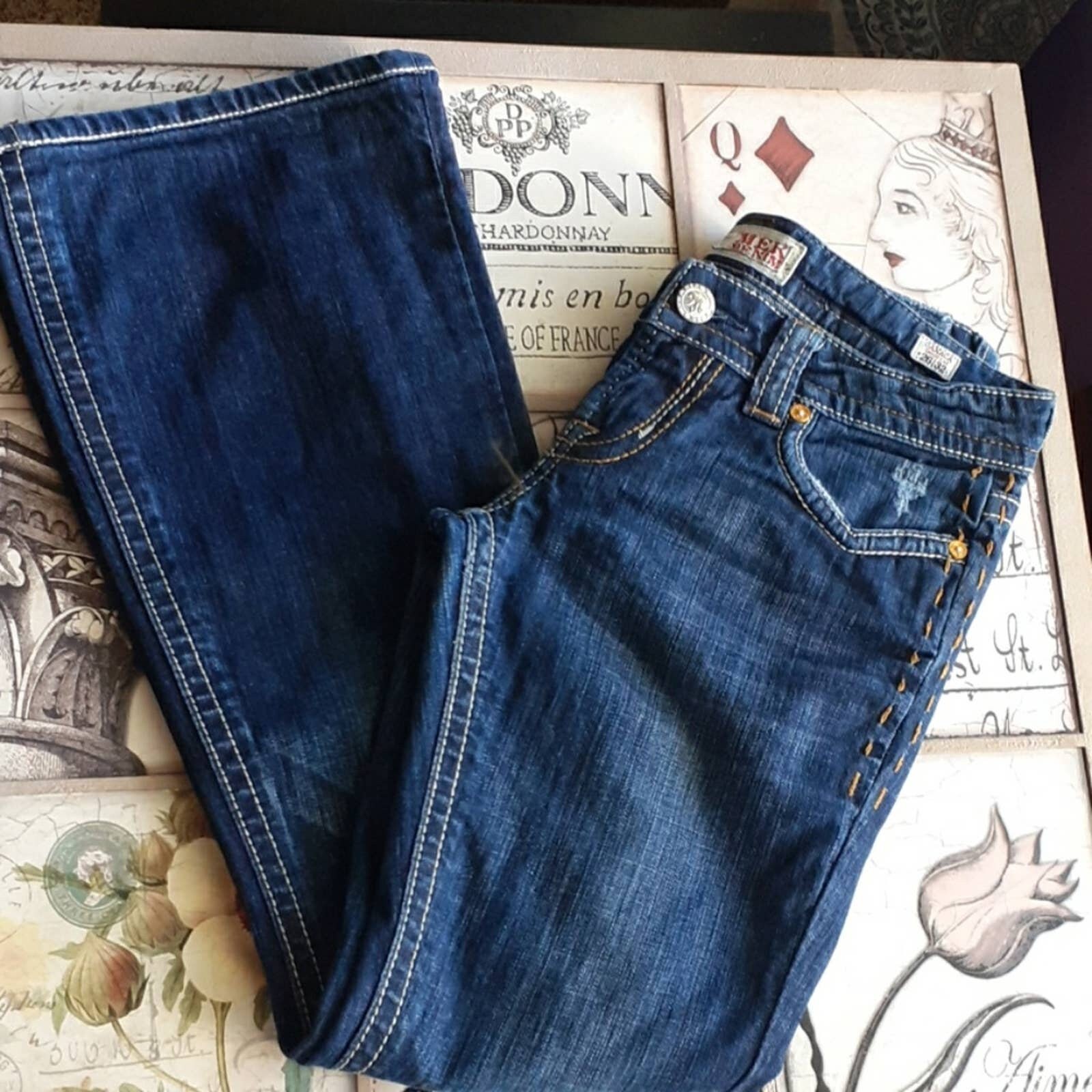Nice Mek Denim Dark Wash Jean's From 