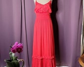 Maeve Anthropologie Stunning Long V-neck Boho Dress