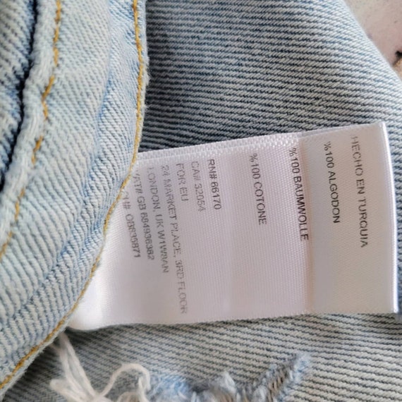 Distressed High Rise Denim Jeans - Etsy