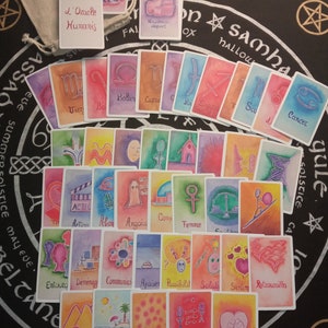Pack Oracle d'Elise+ Oracle Humanis pocket 70 cartes + Oracle La Magie de l'Univers