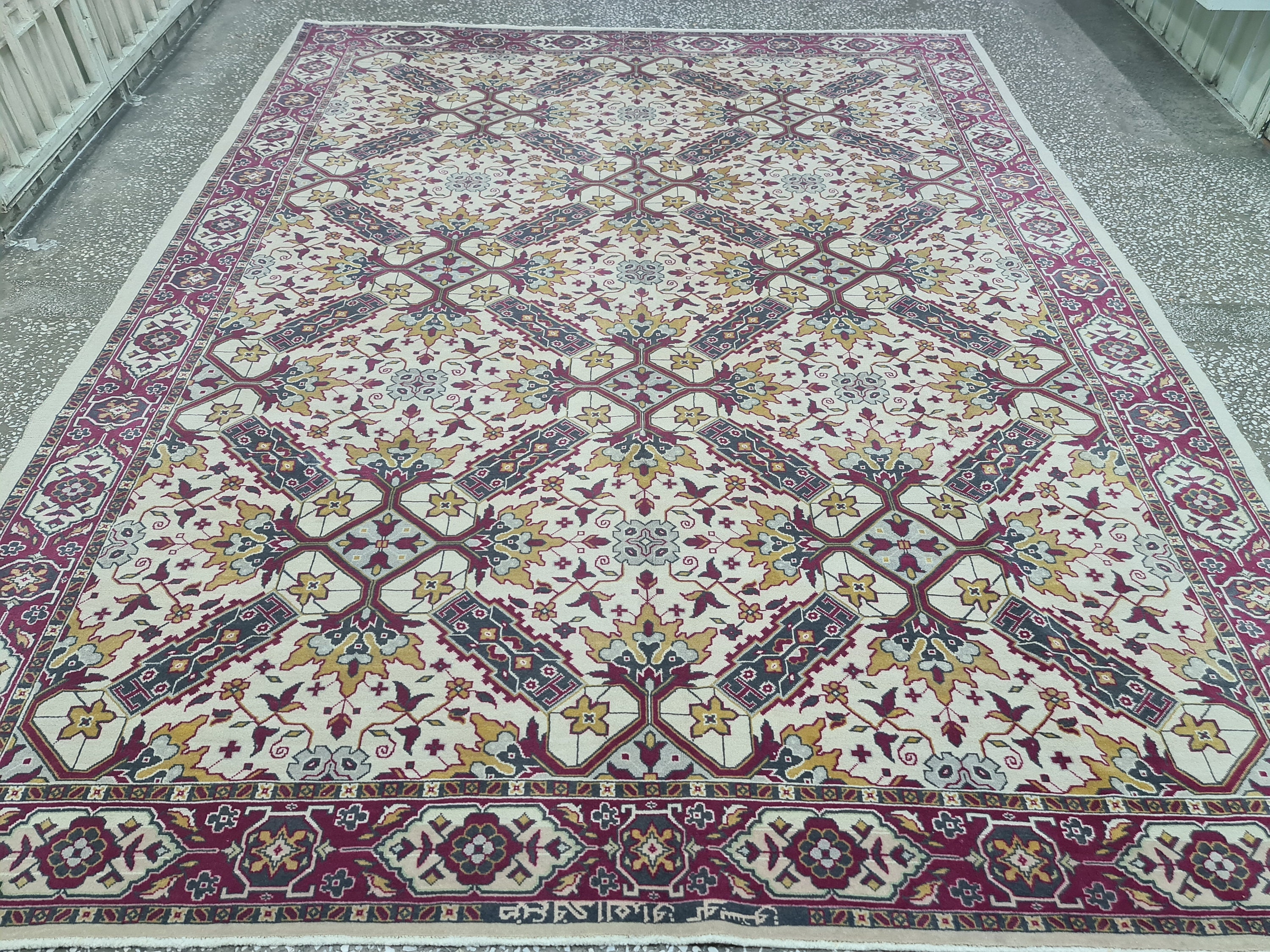 Buy Antique Turkish Rug, 8.8x11.4 Feet, Large Area Rug Online in