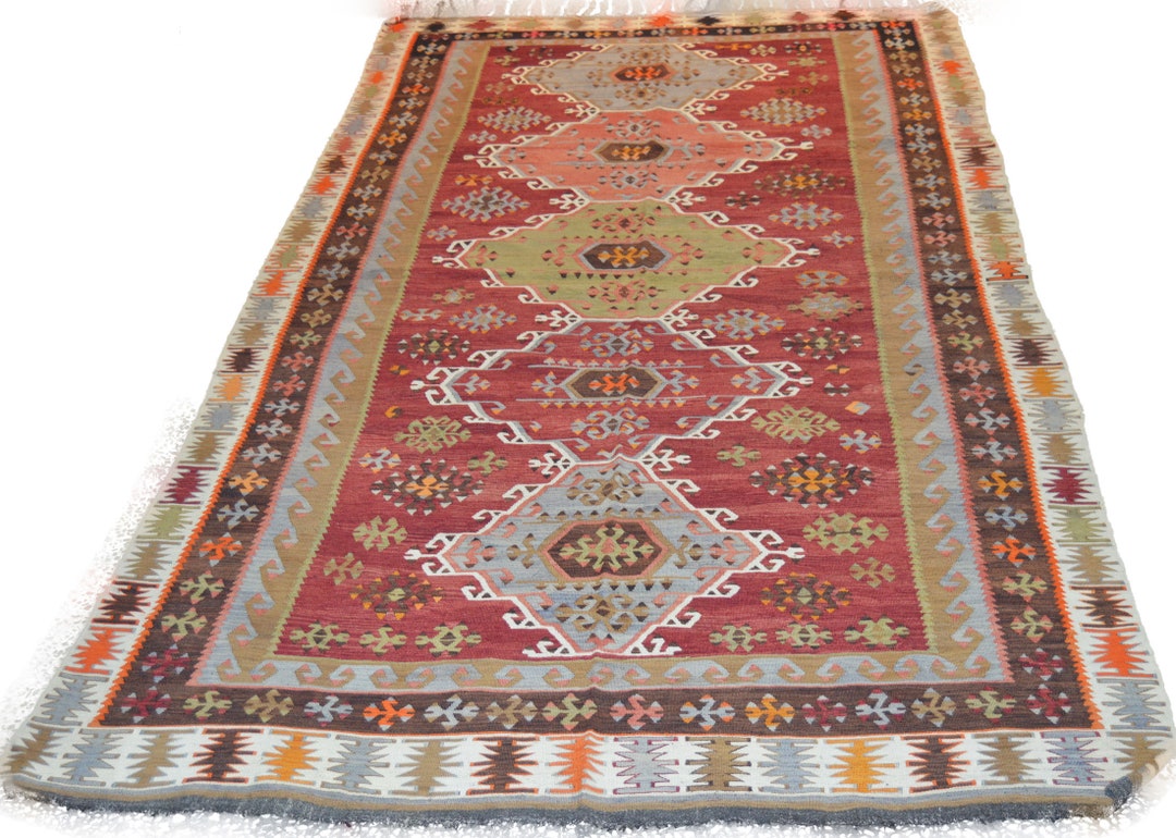 Adana Kilim Rug, 5,24 X 16,17 Feet, Turkish Rug, Kilim Rug, Kelim Teppich, Nomadic Kilim, Carpet