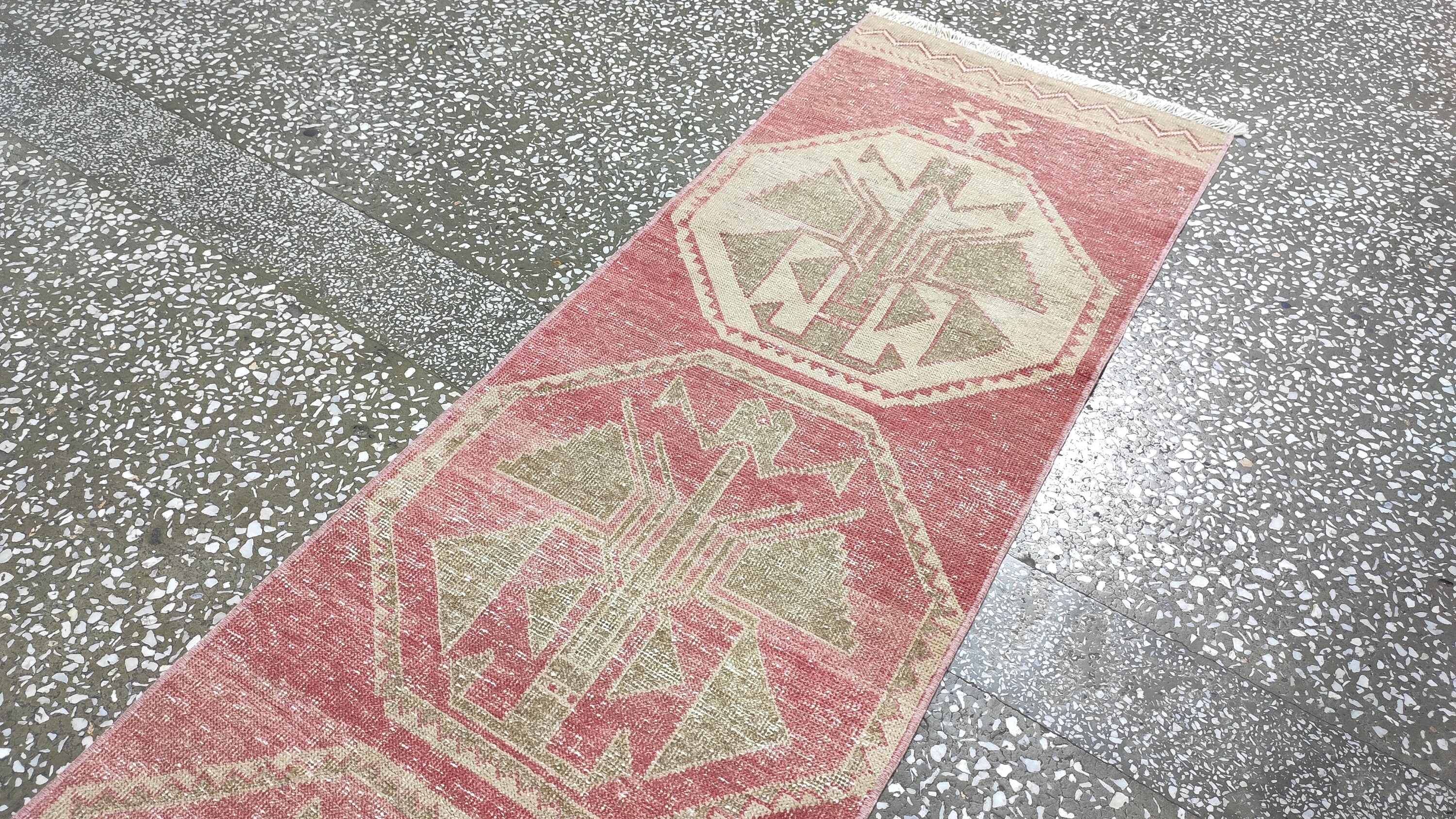 2.0x9.1 Vintage Schmaler kleiner türkischer roter | Etsy