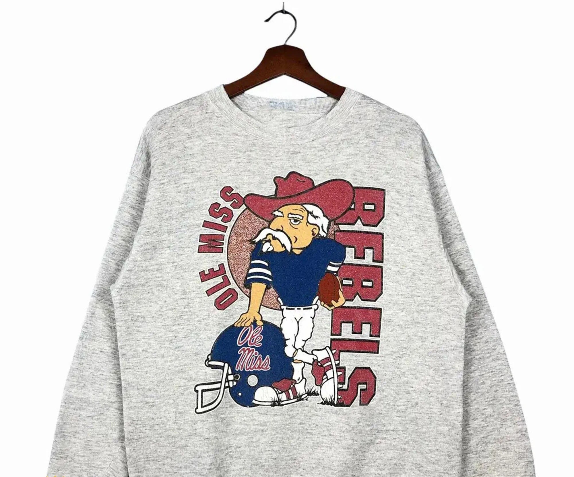Ole miss hotsell vintage sweatshirt