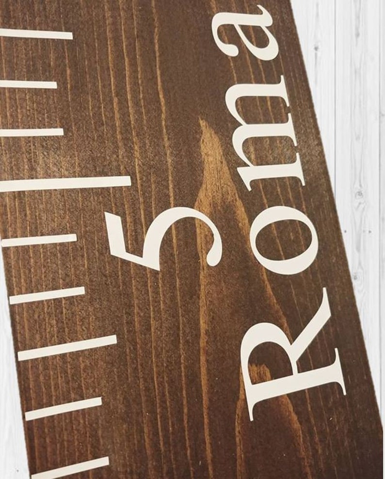 Handcrafted Growth Chart