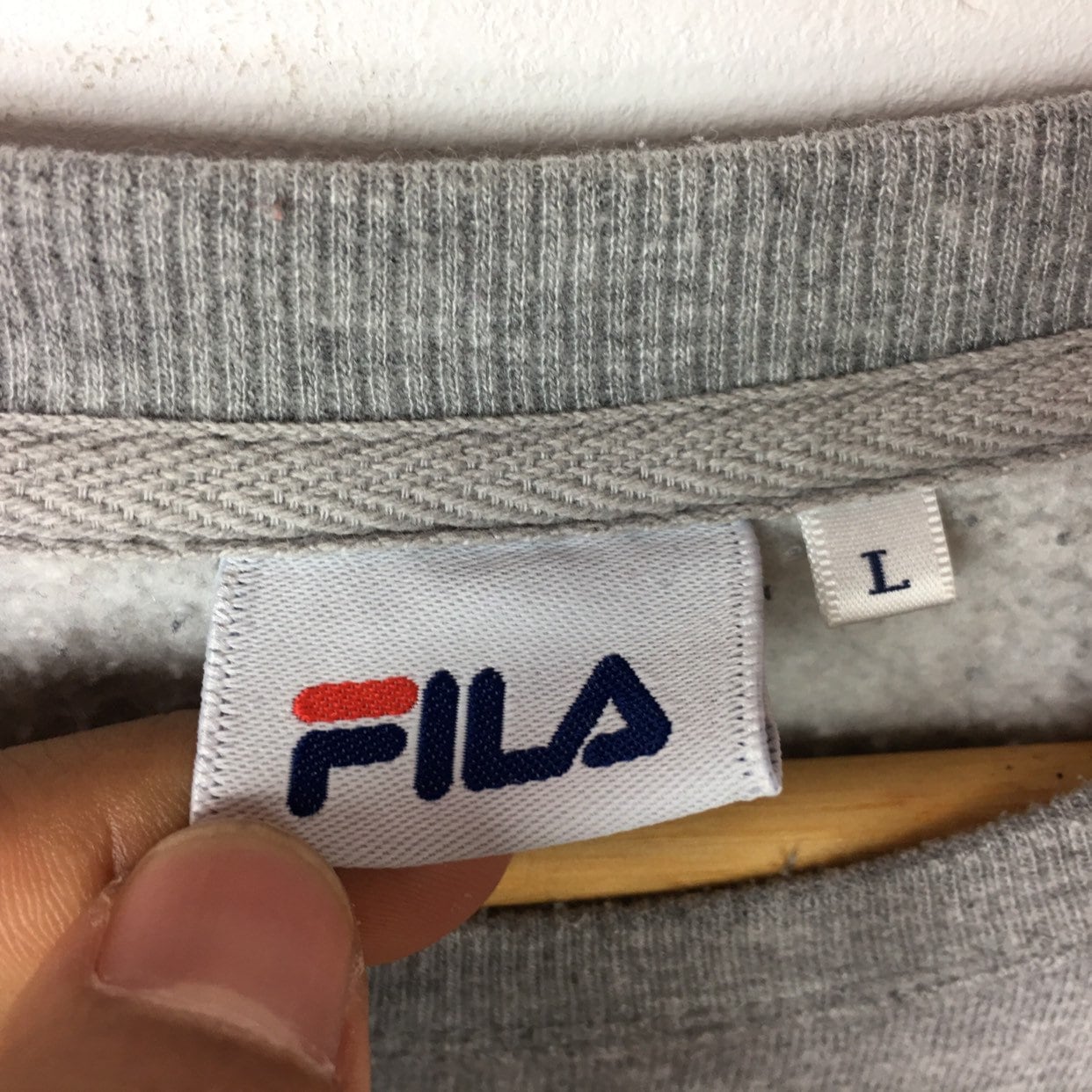 90s Fila Small Logo Sweatshirt Tag Large fit to Medium size | Etsy