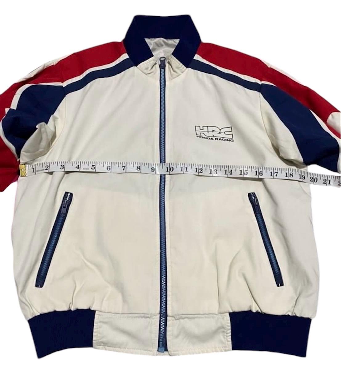 Vintage Honda HRC Grand-prix Racing Team HONDA Full Zipper