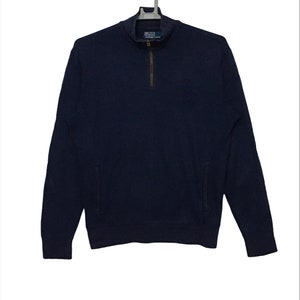 Vintage Polo by Ralph Lauren sweatshirt half zipper Large size