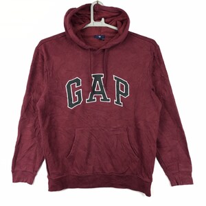 GAP Embroidery Hoodie Pullover Sweatshirt M size