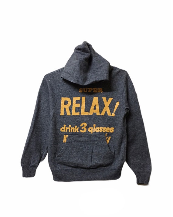 Hysteric Glamour Japanese Brand Hoodie Sweatshirt Grey Colour M 