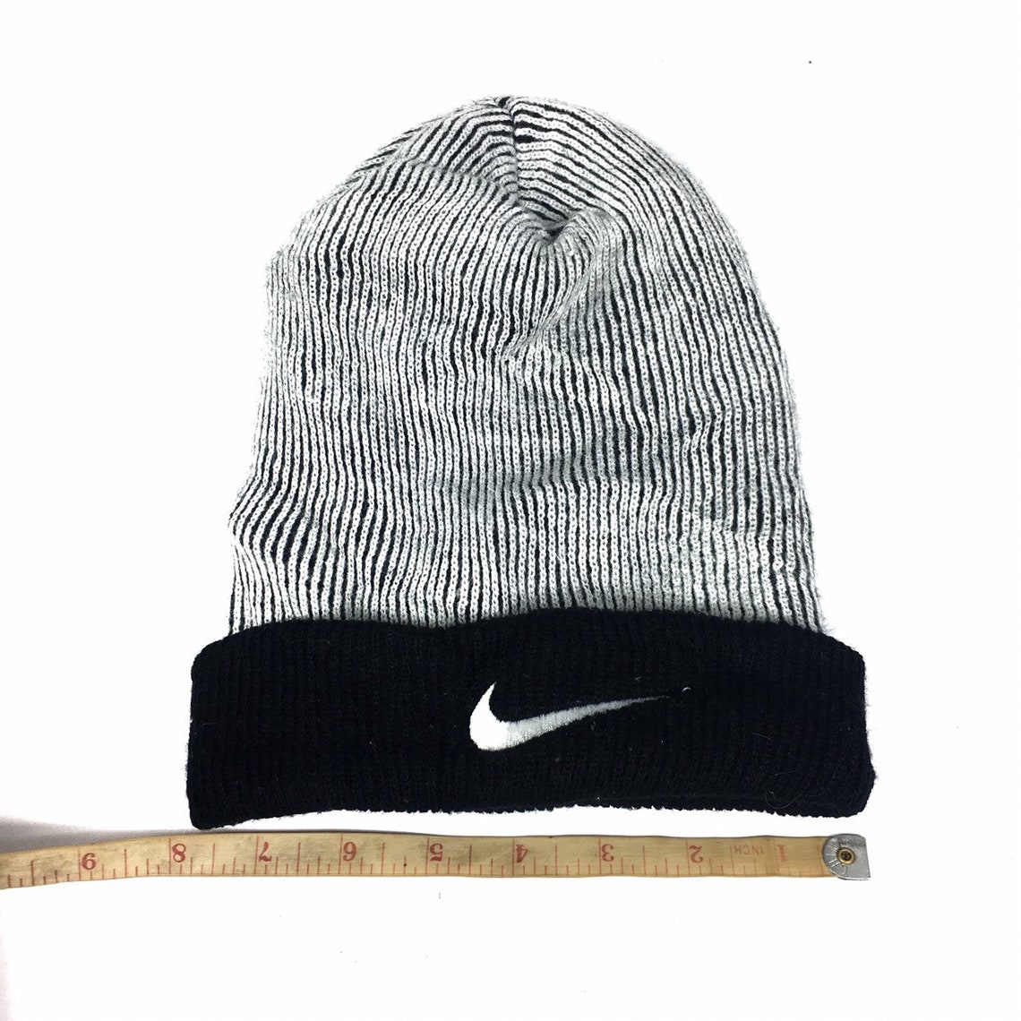 Vintage Nike beanie winter hat free adult size | Etsy
