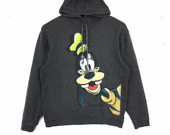 Vintage Disney GOOFY By Disney Hoodie Sweatshirt S size