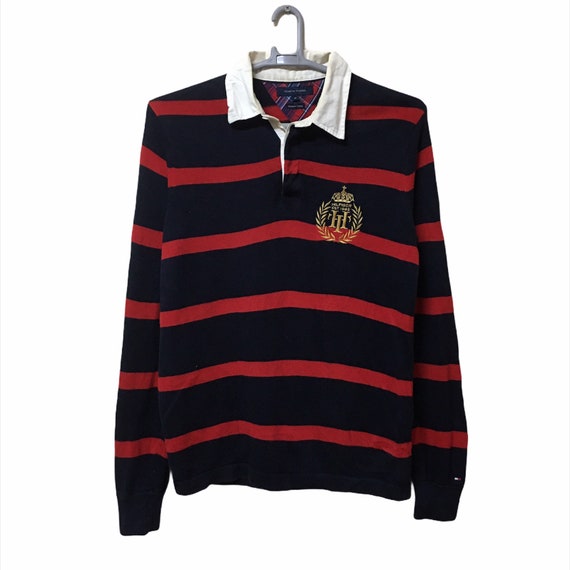 Vintage Tommy Hilfiger Polos Rugby Shirt Medium Size - Etsy India