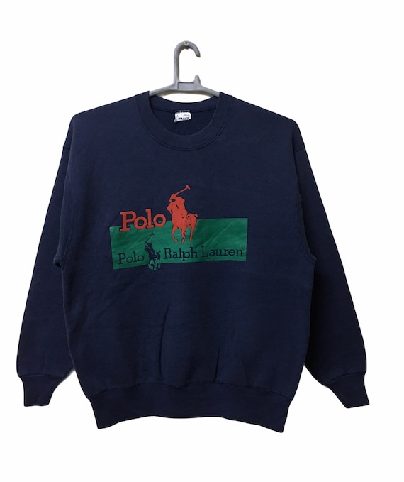 Vintage 90s Polo Ralph Lauren Bootleg Sweatshirt L Size - Etsy Vintage 90s Polo Ralph Lauren Bootleg Sweatshirt L Size - Etsy