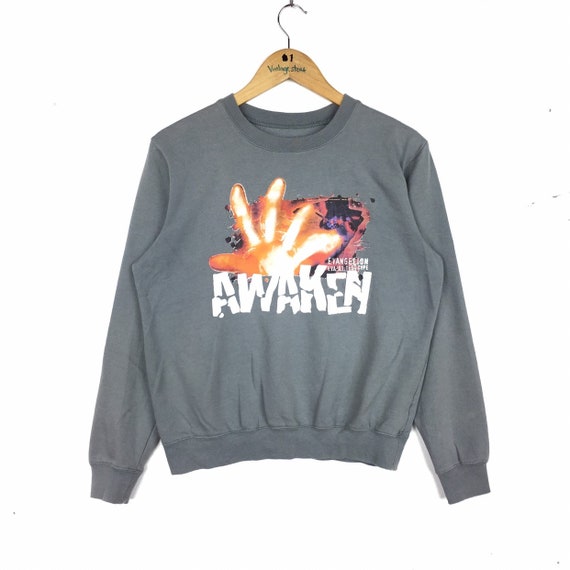 Evangelion Awaken Anime Cartoon Sweatshirt by Sega