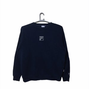 Vintage 90s Fila Logo Sweatshirt L size