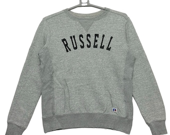 Vintage Russell Athletic Big Logo Sweatshirt Pullover Jumper XL size