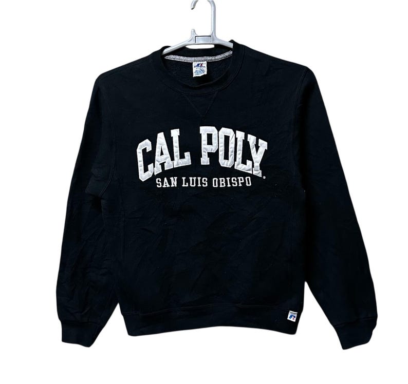Vintage California Poly University San Luis Obispo Sweatshirt Black ...