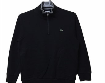 Vintage 90s Lacoste Zipper Harrington Reversible Jacket Large