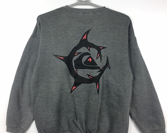 90s QUIKSILVER Sweatshirt Faded tag
