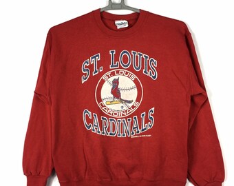 80s St Louis Cardinal MLB Baseball Sweatshirt by Velva Sheen