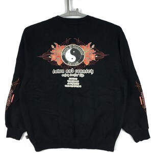Vintage T & C Surfboard Design Hawaii Sweatshirt M size