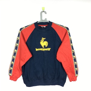 90s LECOQSPORTIF Sweatshirt M size