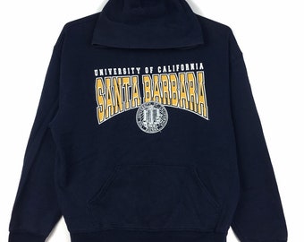 Vintage University Of California Santa Barbara hoodie sweatshirt XL size