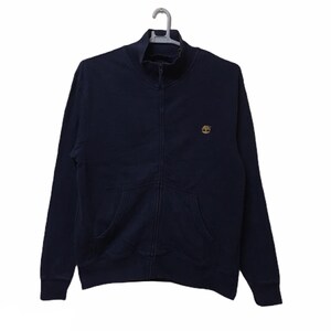 Vintage Timberland Embroidery Smal Logo Sweatshirt Full zippier L size