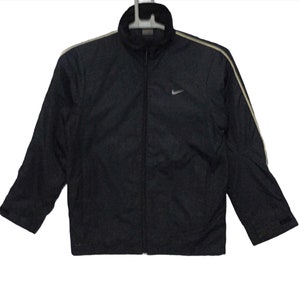 Vintage nike small logo windbreaker full zipper jacket small size