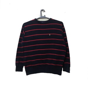 Vintage Polo by Ralph Lauren striped sweatshirt