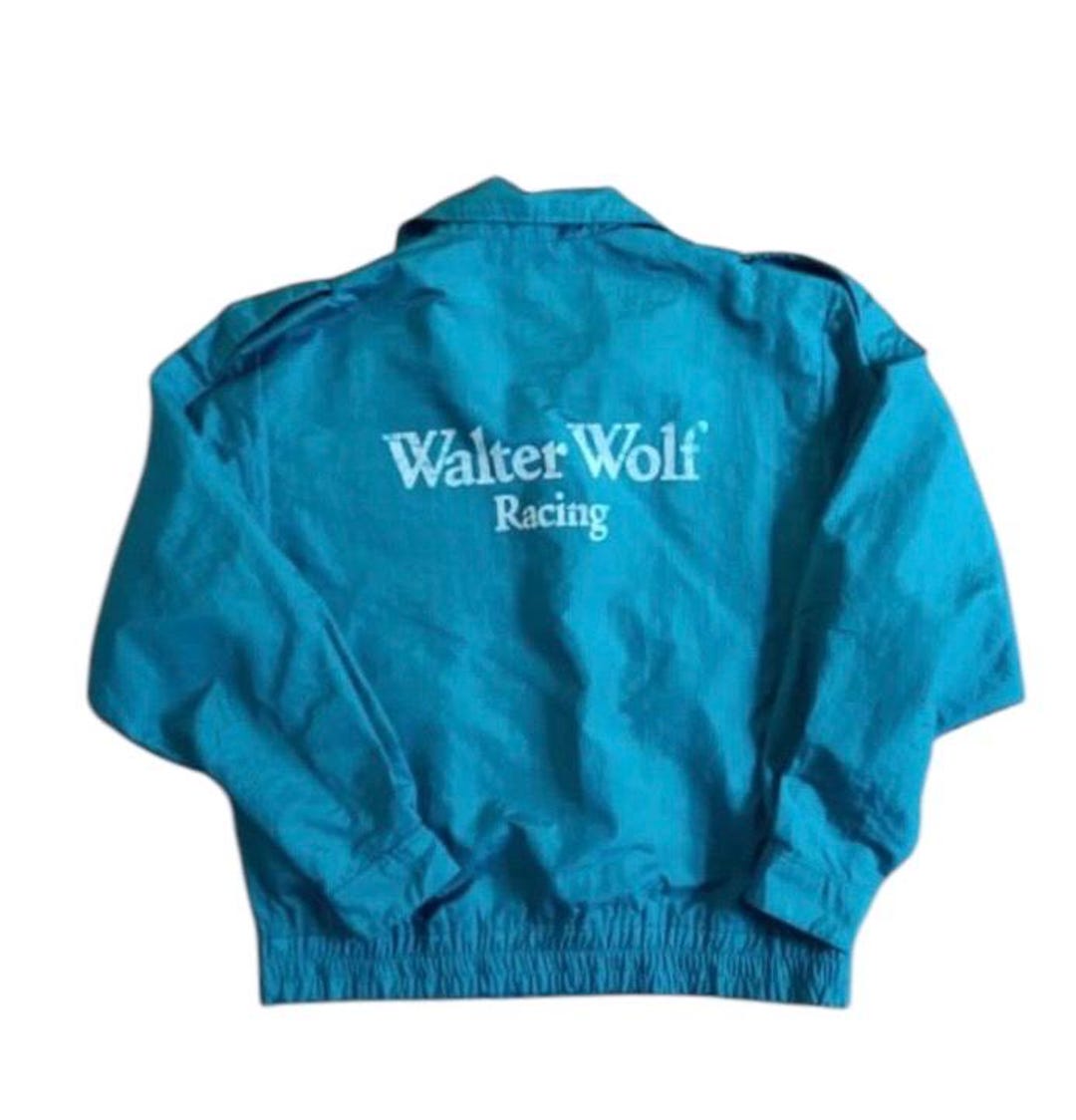 Vintage Walter Wolf Racing Team Full Zipper Jacket M Size Green Colour ...