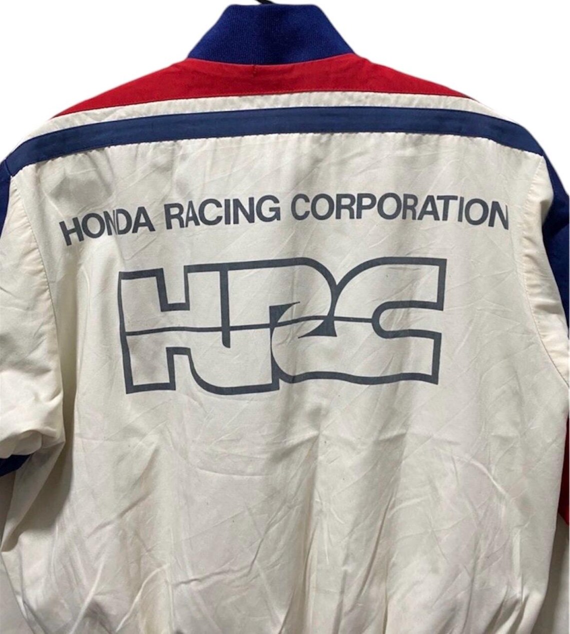 Vintage Honda HRC Grand-prix Racing Team HONDA Full Zipper Jacket M ...