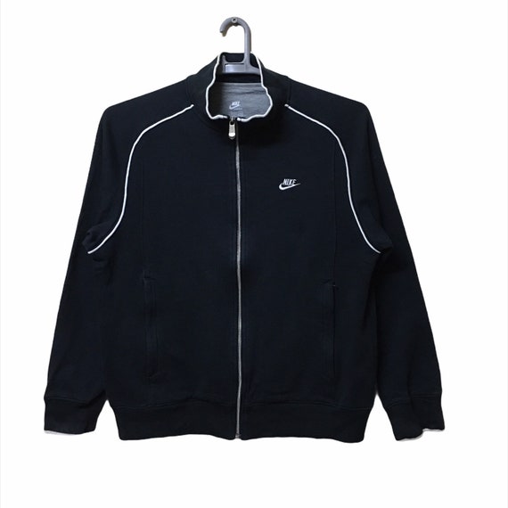 Vintage 90s NIKE Small logo full zipper Sweatshirt