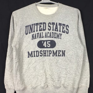 Vintage United State Naval Academy Midshipmen Sweatshirt L size