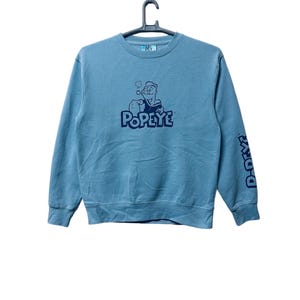 Vintage Popeye the sailorman cartoon sweatshirt