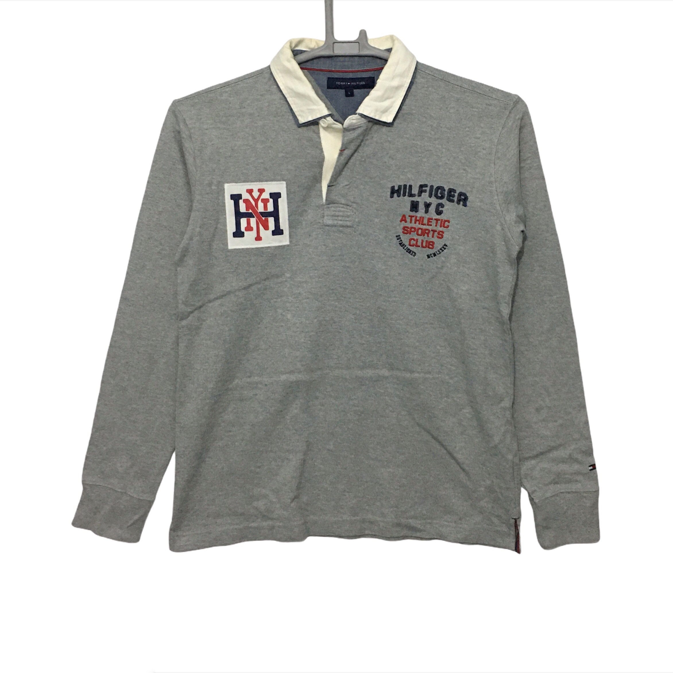Vintage Tommy Hilfiger rugby long sleeve polo shirt Etsy