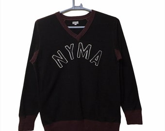 Warehouse Japanese brand sweatshirt size 38 brown block