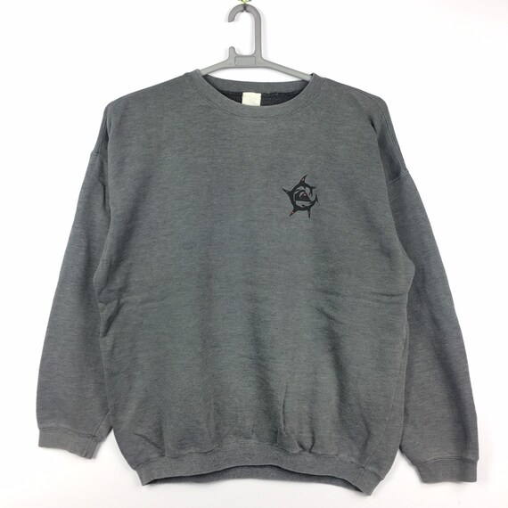 90s QUIKSILVER Sweatshirt Faded tag - image 2