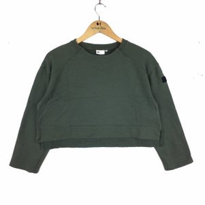 Vintage Fila Crop Top Sweatshirt  Small Logo jacket F Women size