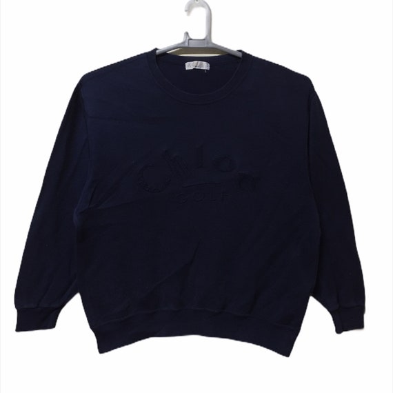 Vintage 90s CHLOE Golf pullover sweatshirt M size