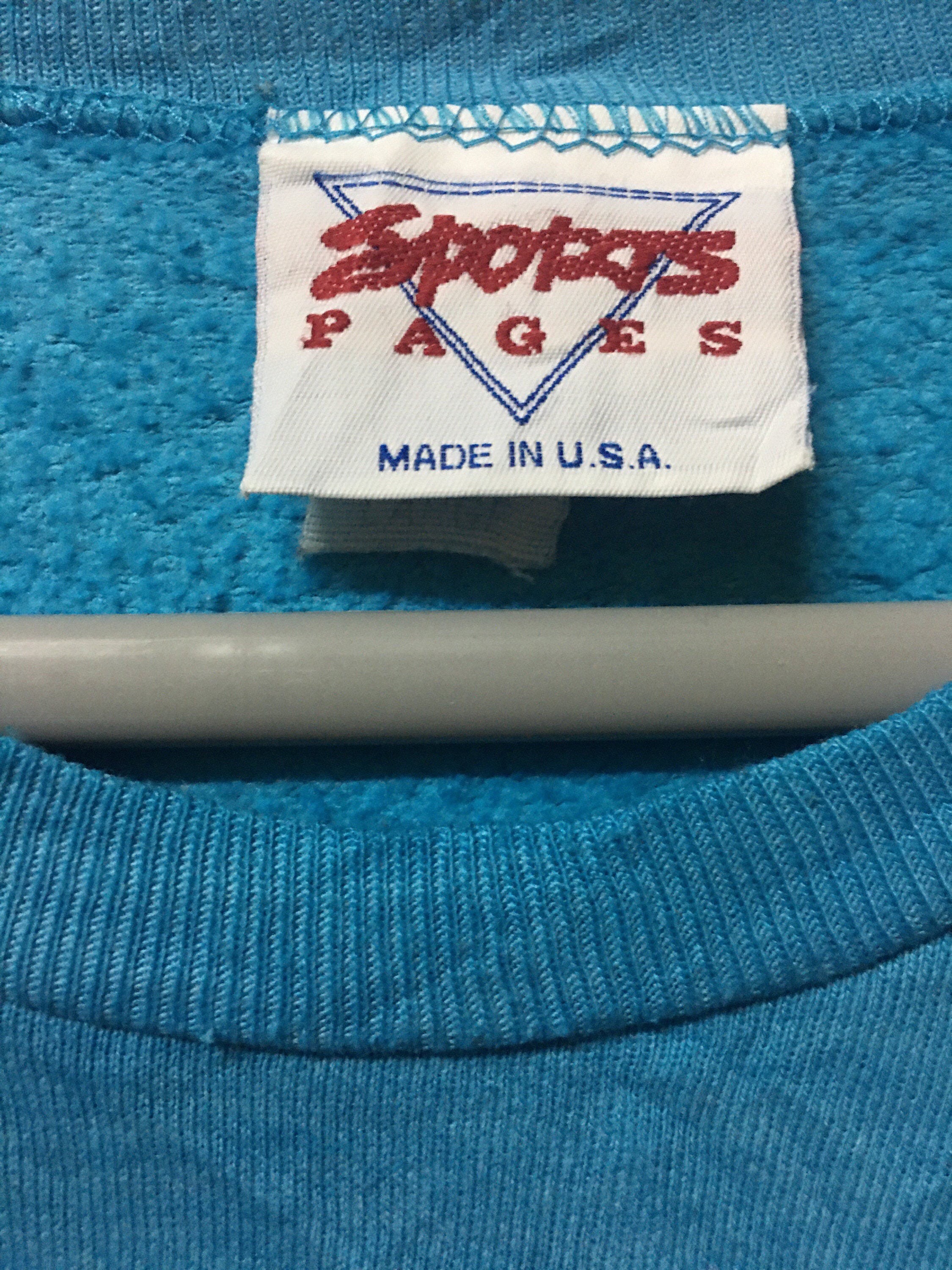 80s Dominos Pizza staff Sweatshirt big logo pullover L size Etsy