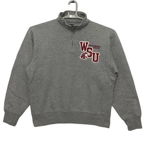 Vintage Washington State Universitäts-Sweatshirt, grauer Farbton, kleine Größe