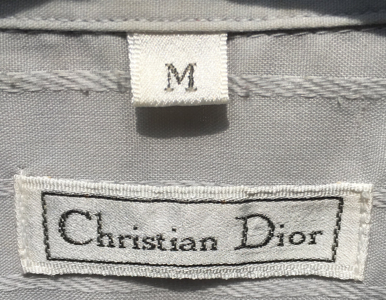 Vintage Christian Dior Men's Short Sleeve Epaulette Shirt Etsy