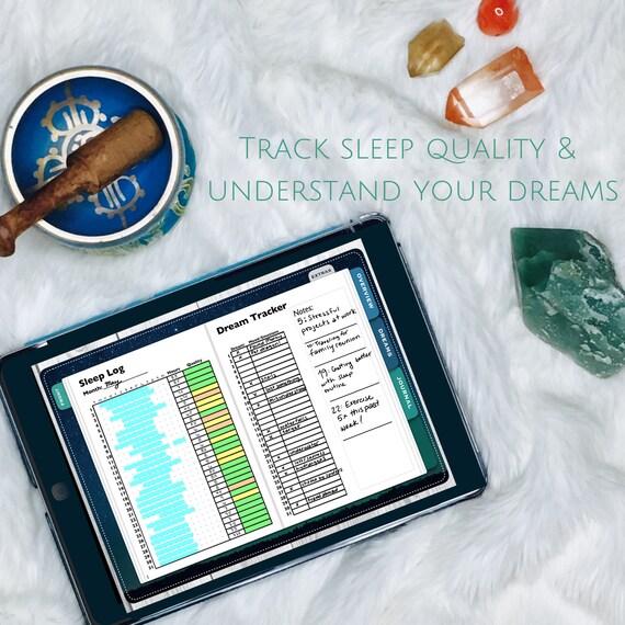 Digital Dream Journal | Sleep Quality Tracker, Dream Interpretation Templates, & More!