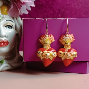 Sacred Heart earrings