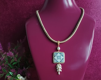 COLLANA IN CORDA A NODI - Gioielli - Collane - di Mycreativity Lab | su