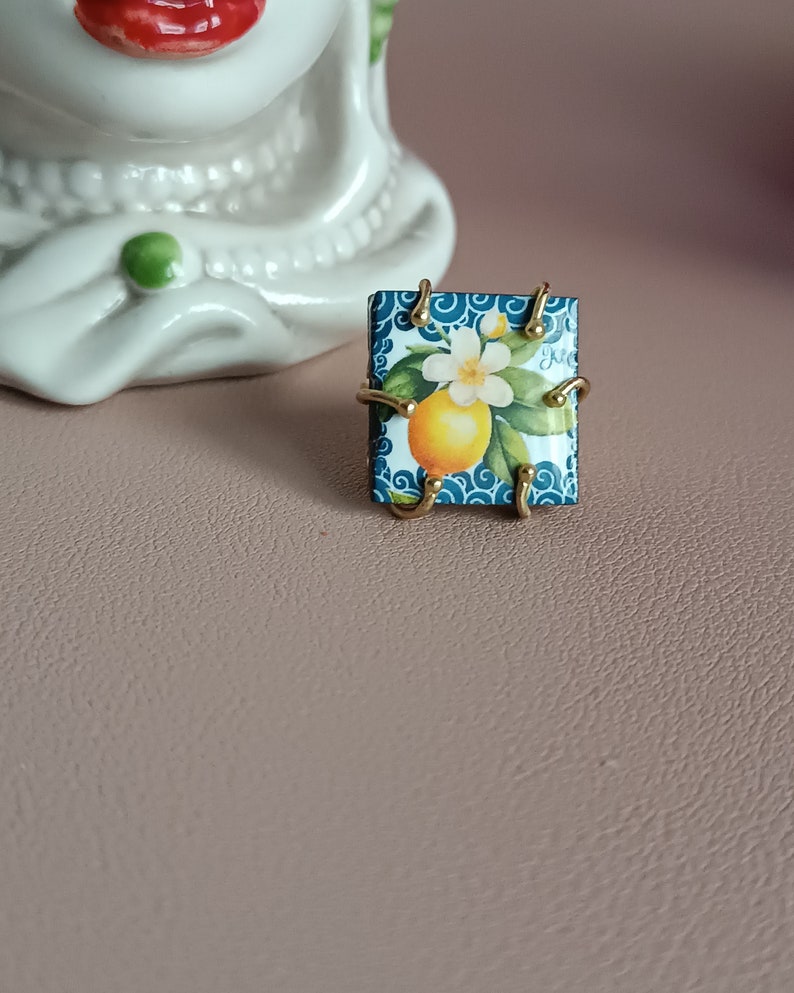Tile Rings Ceramic Tile Ring - Etsy